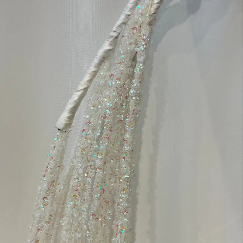 

Декоративные ветки Wohltao для рождественской елки белые 94 см