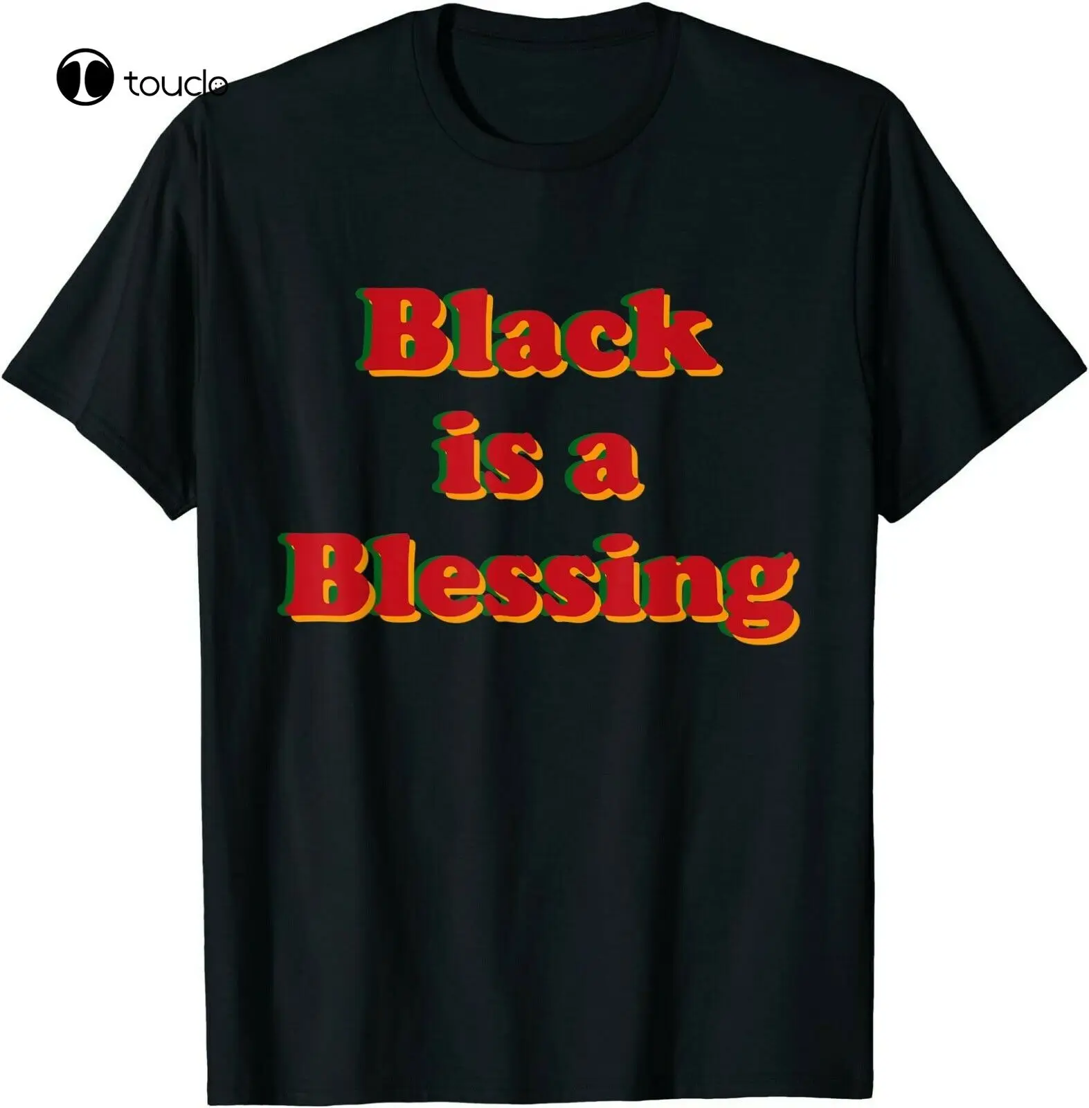 

Футболка унисекс с цифровым принтом, унисекс, с надписью «Is A Bless», для мужчин, женщин и детей, для подростков