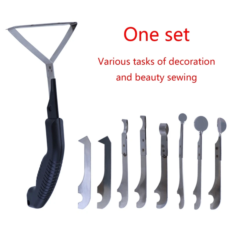 

10-Piece Grout Removal Rakes Old Grouting Hand Tools Tile Grout Rakes Cleaning Tool/Handle/Hook Knife/for Gap Scraping K M4YD