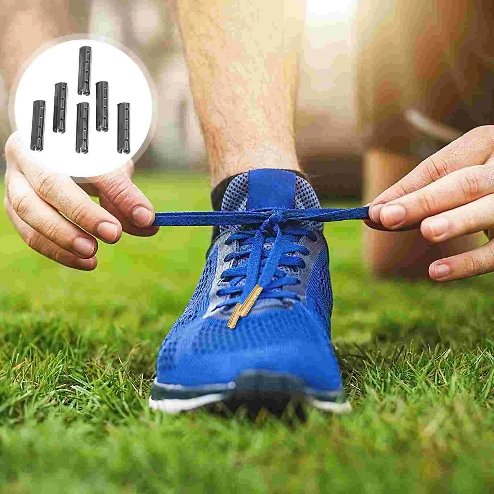 

Shoelace Accessories Replacement End DIY Shoelaces Tip Metal Universal Ends Aglets Sneakers