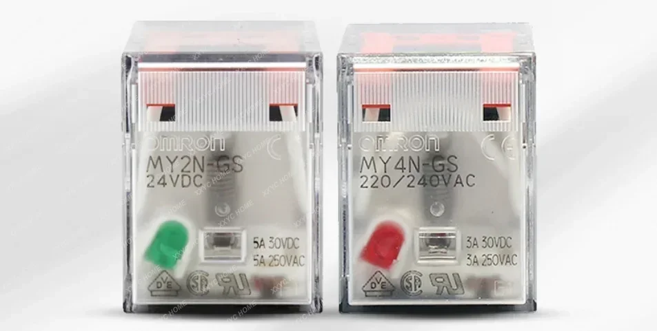 5 шт. реле MY4N-GS 24В