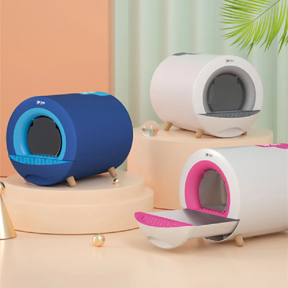 

Fully Enclosed Drawer Kitty Litter Box Space-Time Tunnel Deodorant Anti-Splash Cat Toilet Pet Cat Litter Box Supplies