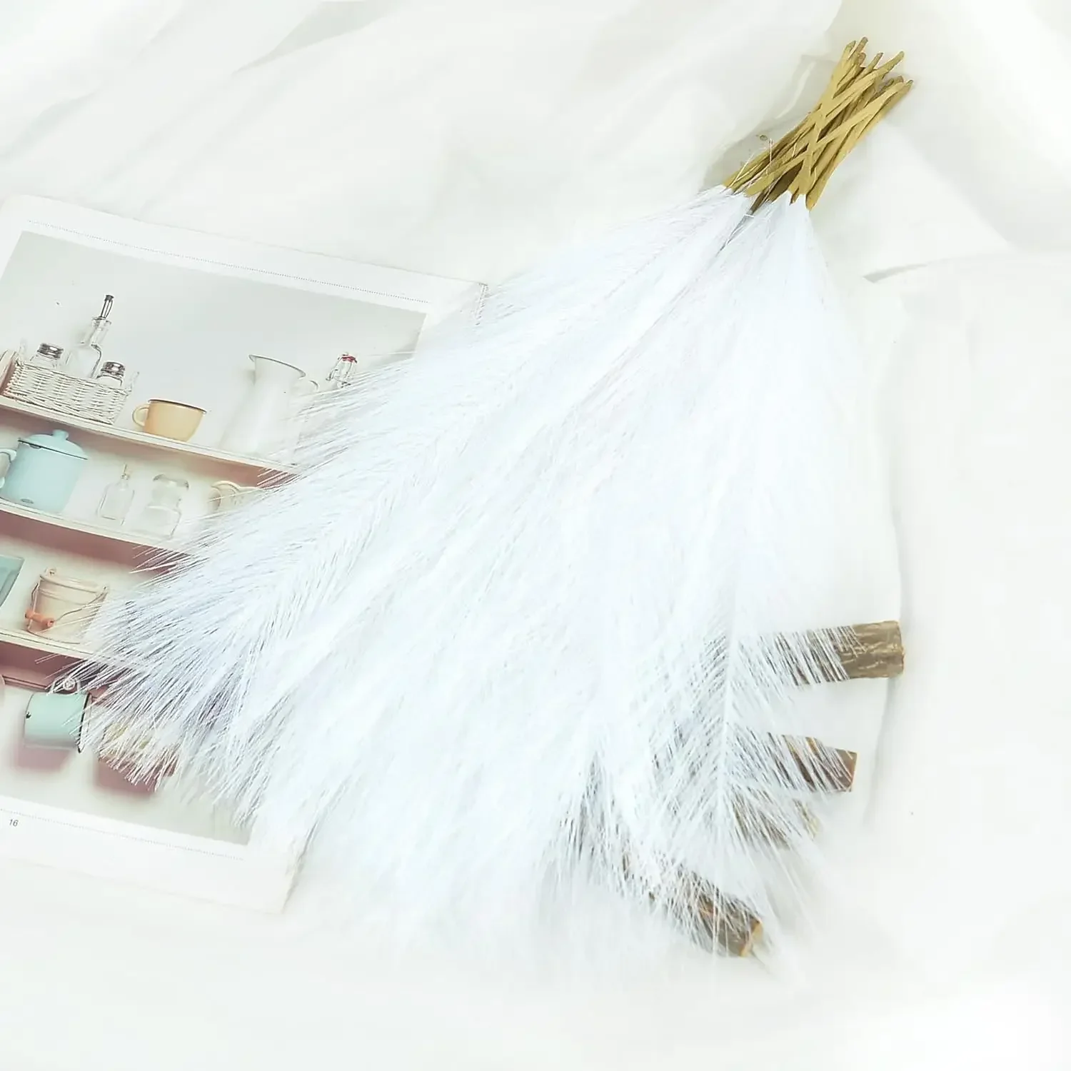 

Искусственная пампасная трава HAOSHICS, 10 шт.