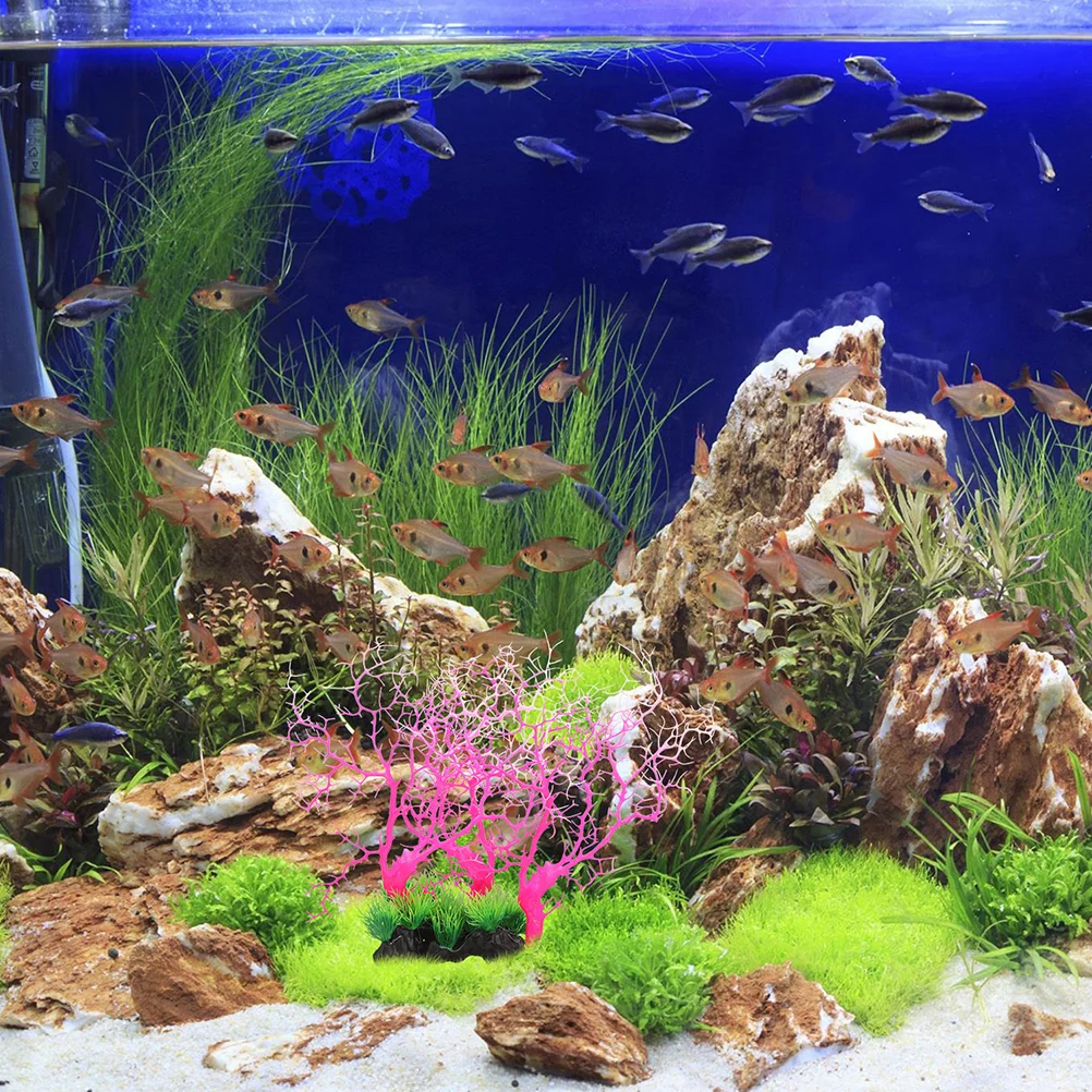 

Simulated Coral Ornament Aquarium Imitation Fake Landscape Layout Artificial Decor The