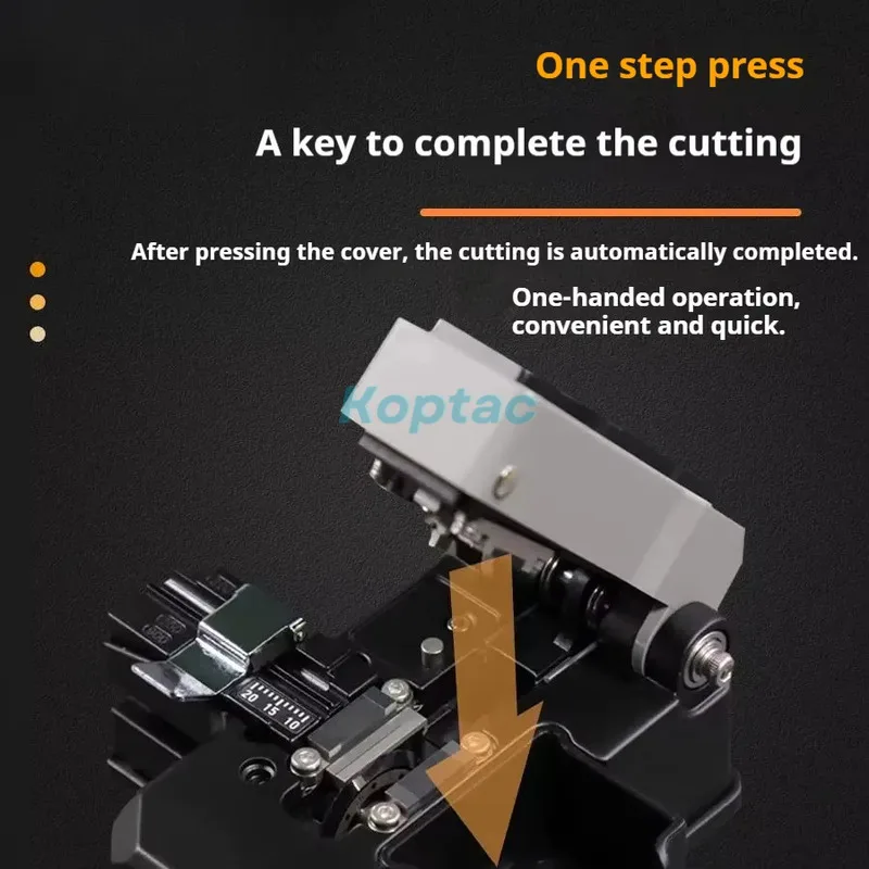 Новый скалыватель оптоволокна ST06 автоматический 1-ступенчатый с 16-точечным