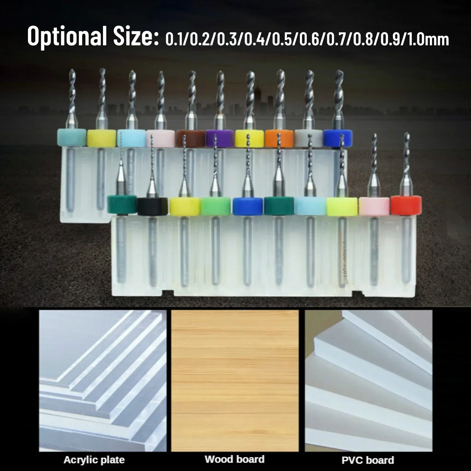 Алюминиевые сверла для печатных плат печатная плата резки сверления обрезки ПВХ