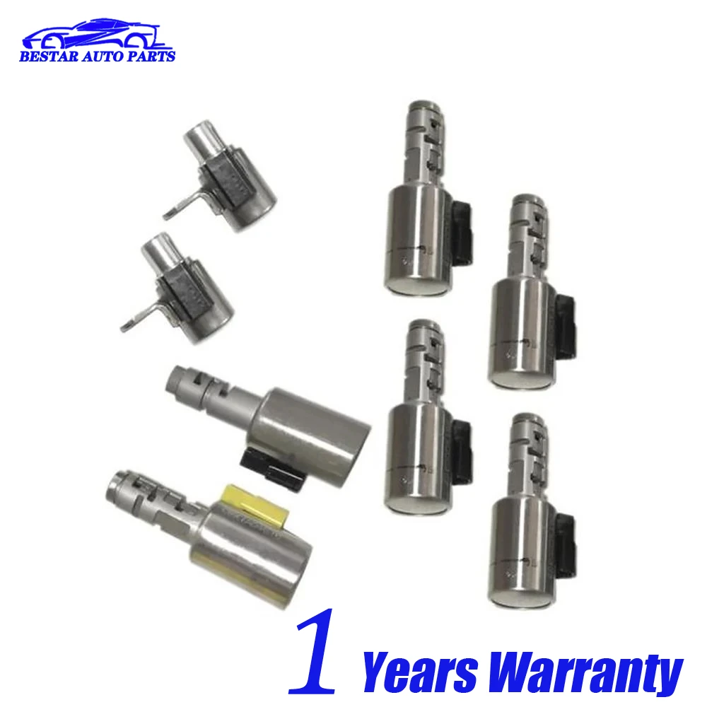 

8PCS For AUDI A4 A3 TT Mini Saab VW Seat SKODA 100% Tested 09G TF-60SN/TR60SN Transmission Shift Solenoid Kit