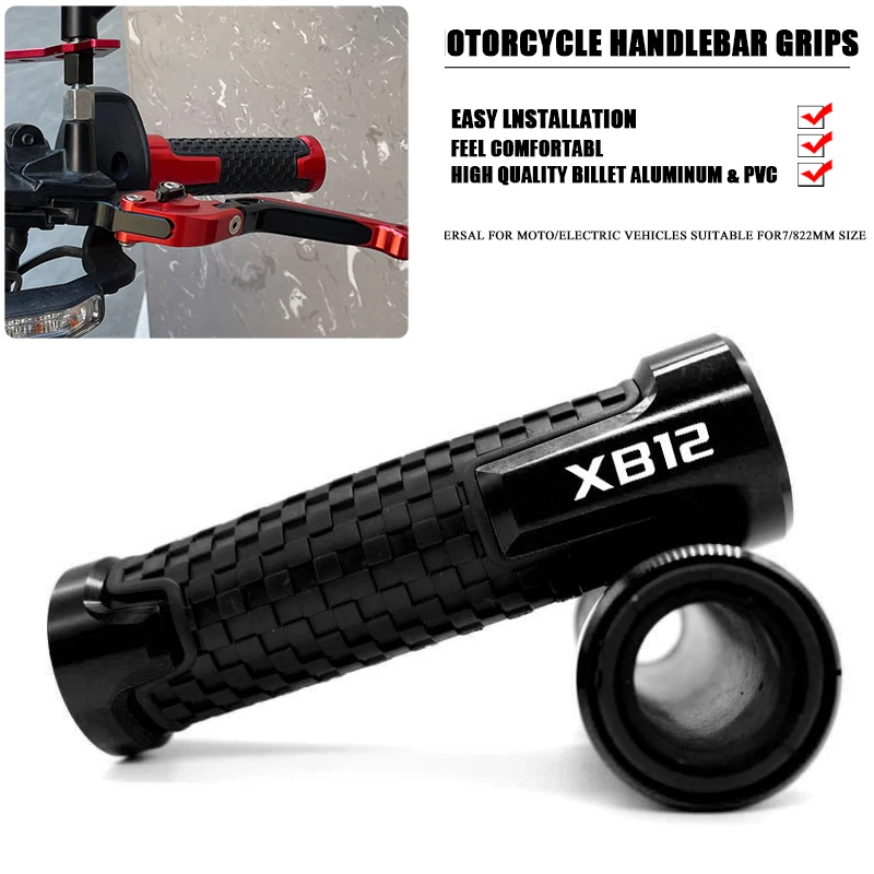 

For Buell XB12 2004-2008 XB12R/XB12Scg/XB12Ss 2009 XB 12 R/Scg/Ss Motorcycle 7/8"22mm Anti-Slip Handle Bar Handlebar Hand Grips