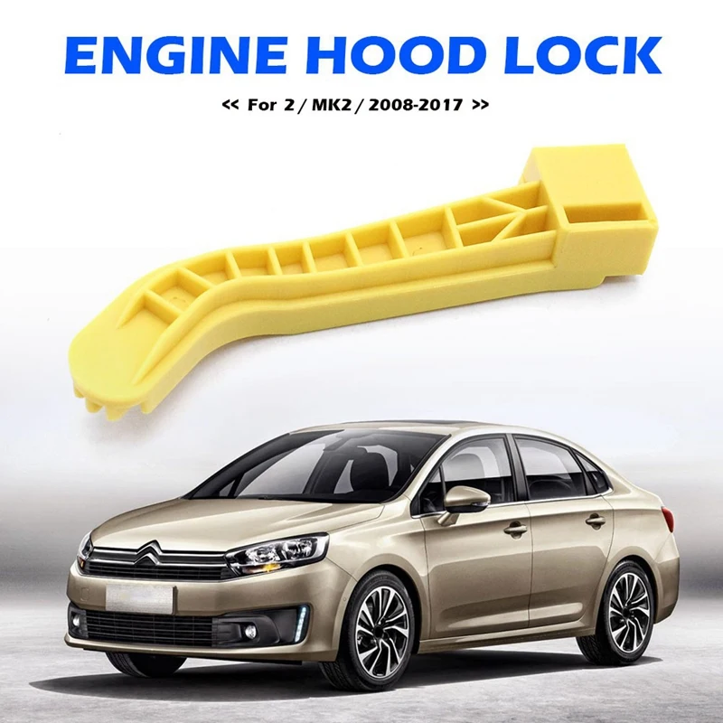 Фото Автомобильный капот, вытяжной рычаг, Замок капота, ручка для Peugeot Partner Citroen Berlingo 2008-2017 7934E7 №2
