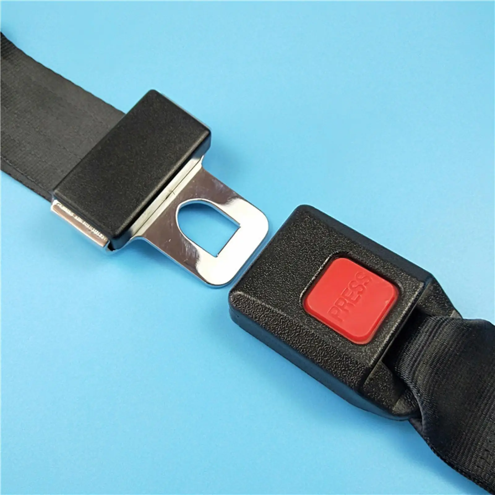 

2 Automobile Car Two Point Safety Seat Belt High Tenacity Strap Extender