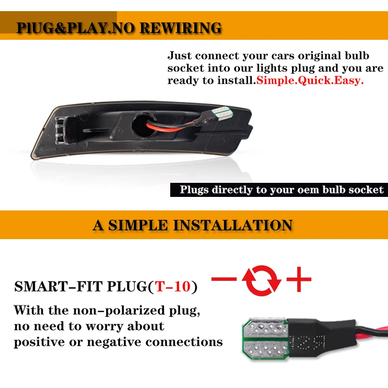 Фонари Габаритные для переднего бампера 2018-2012