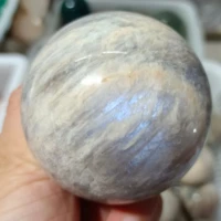 natural moonstone ball crystal energy home decoration craft gift reiki healing