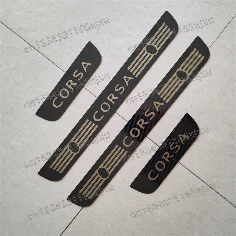 

Накладка на порог из нержавеющей стали для Opel Corsa E 2014 2015 2016 2017 2018 2019