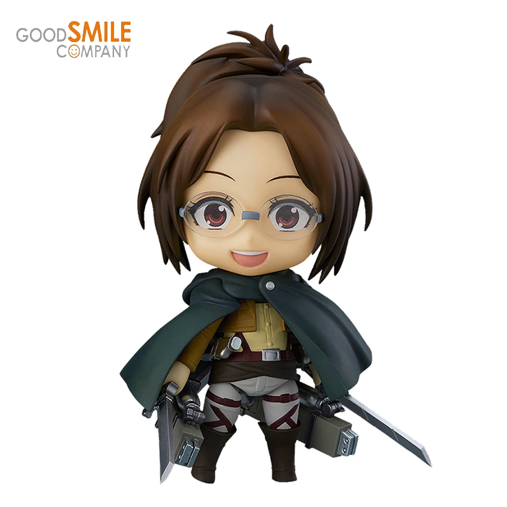 

Attack On Titan Hange Zoe Nendoroid Anime Figure Genuine Good Smile Collectible Model Dolls Can be assembled Ornaments Toy Gift