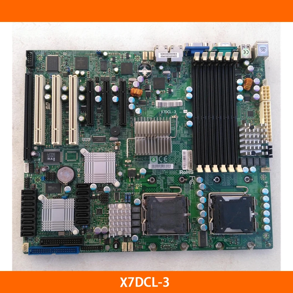 Материнская плата для Supermicro X7DCL-3 771, полностью протестированная материнская плата
