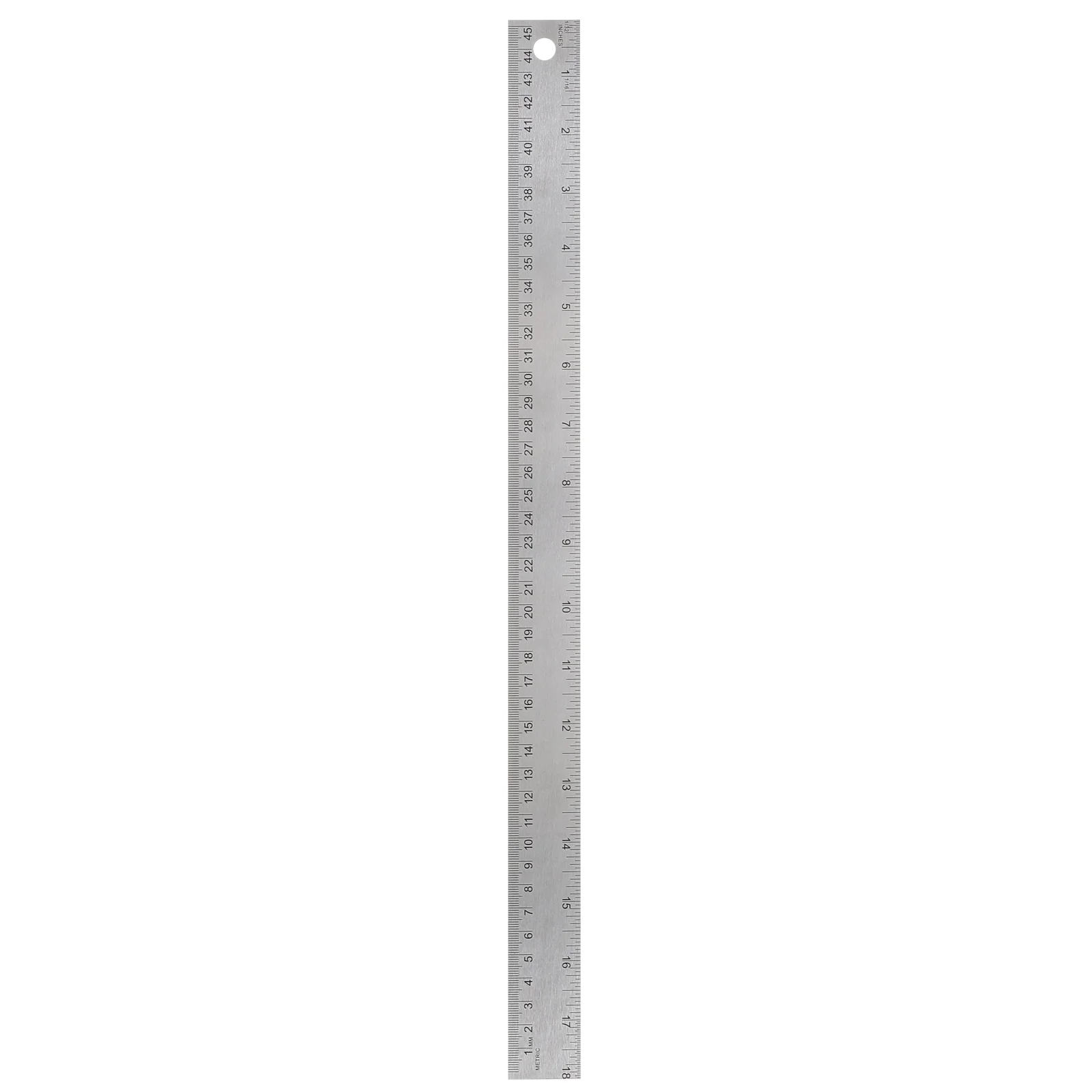 

School Stainless Steel Ruler Straight Precision Cork Back Woodworking Measuring Metal Carving Hobby Drawing