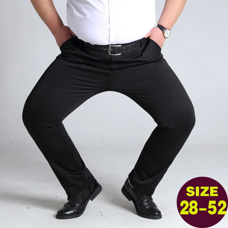 

10XL Oversize Mens Business Pants Men Formal Trousers Husband Stretch Suits Pants Mens Clothing Plus Size Trousers Casual Pants
