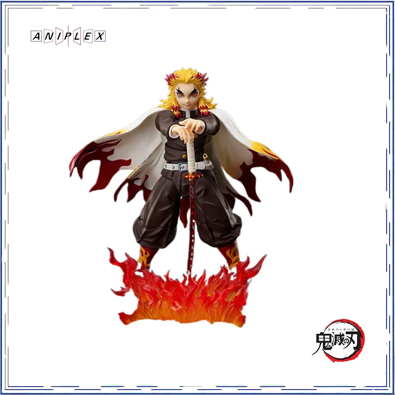 

1/12 ANIPLEX BUZZmod Demon Slayer figure Rengoku Kyoujurou Anime figure Active joint Collectible toy Brand new genuine In shelf