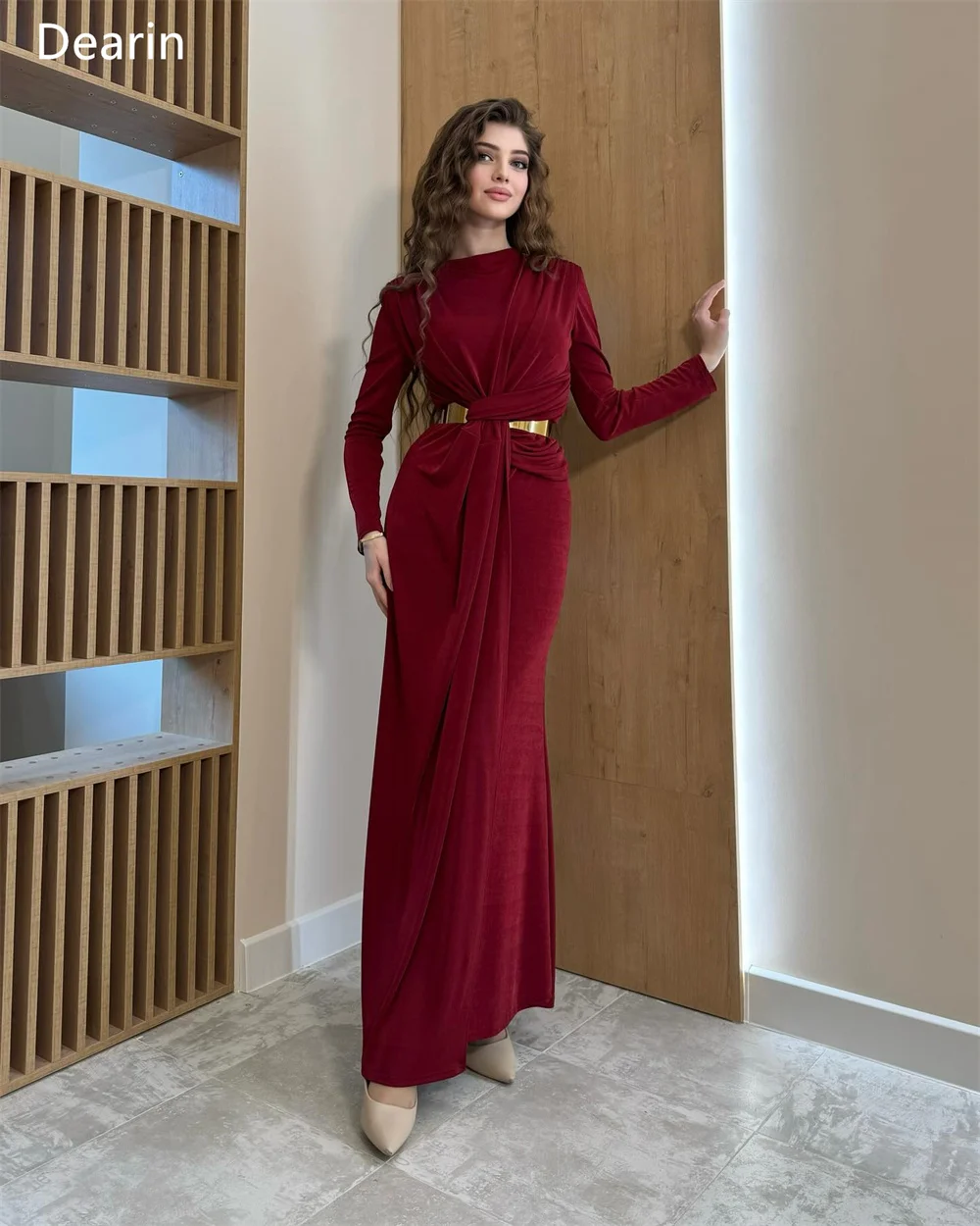 Вечернее платье по индивидуальному заказу женское вечернее с дерианским вырезом