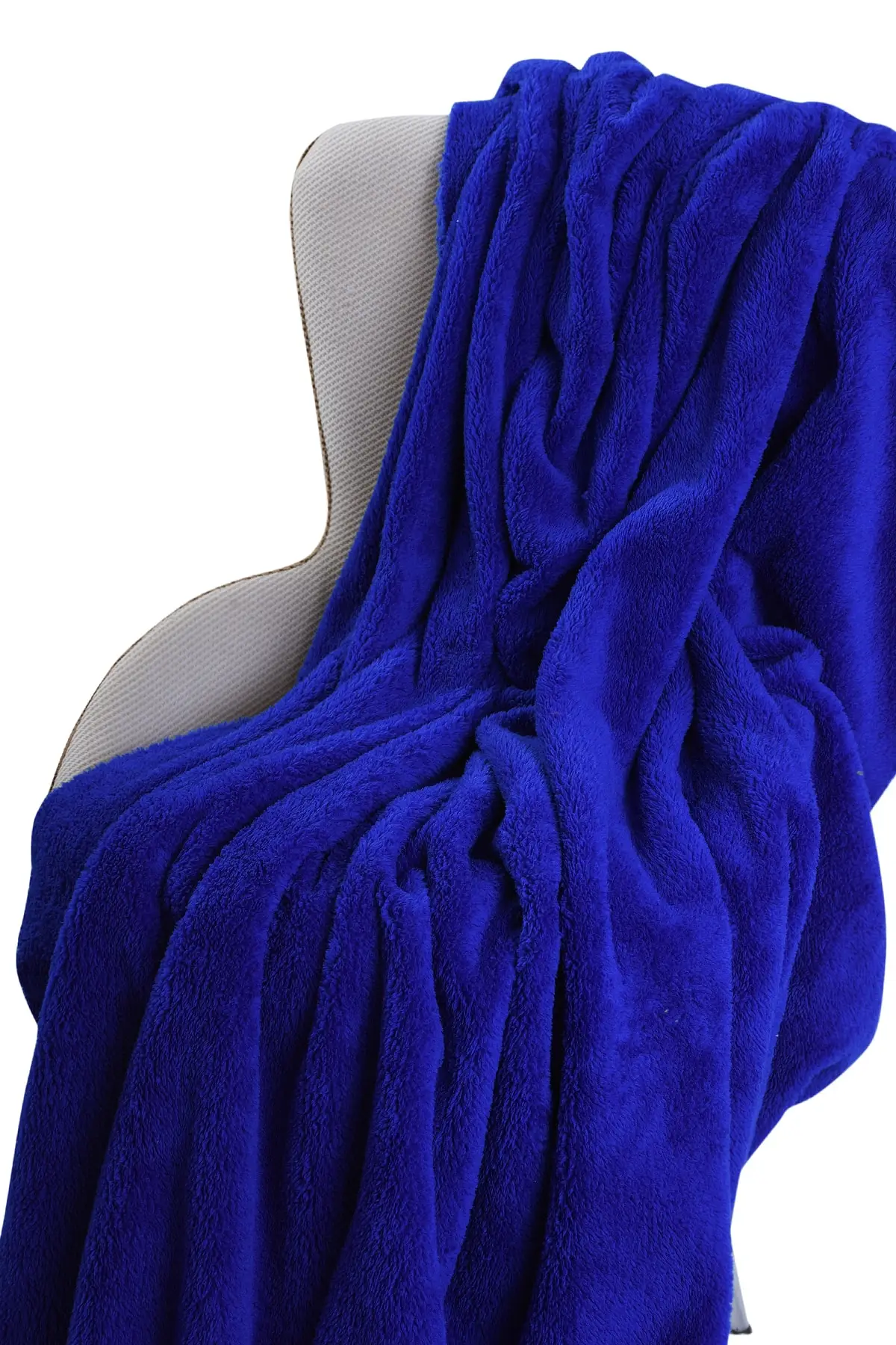 

Lux Wellsoft Double Personality Soft Textured Tv Battaniyesi Royal Blue Polyester 200x220 Single Size Blanket Bedroom