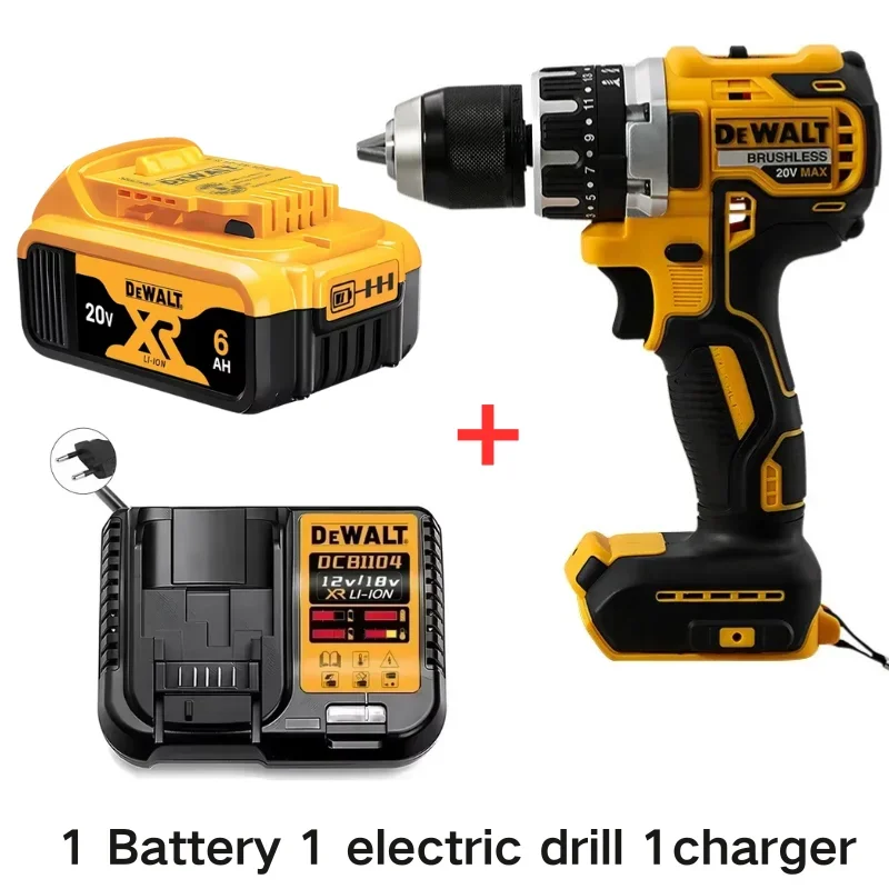 

Dewalt DCD796 2000 об/мин Аккумуляторная электрическая дрель Бесщеточный шуруповерт Регулируемая скорость Ударная ручная дрель Перезаряжаемые электроинструменты
