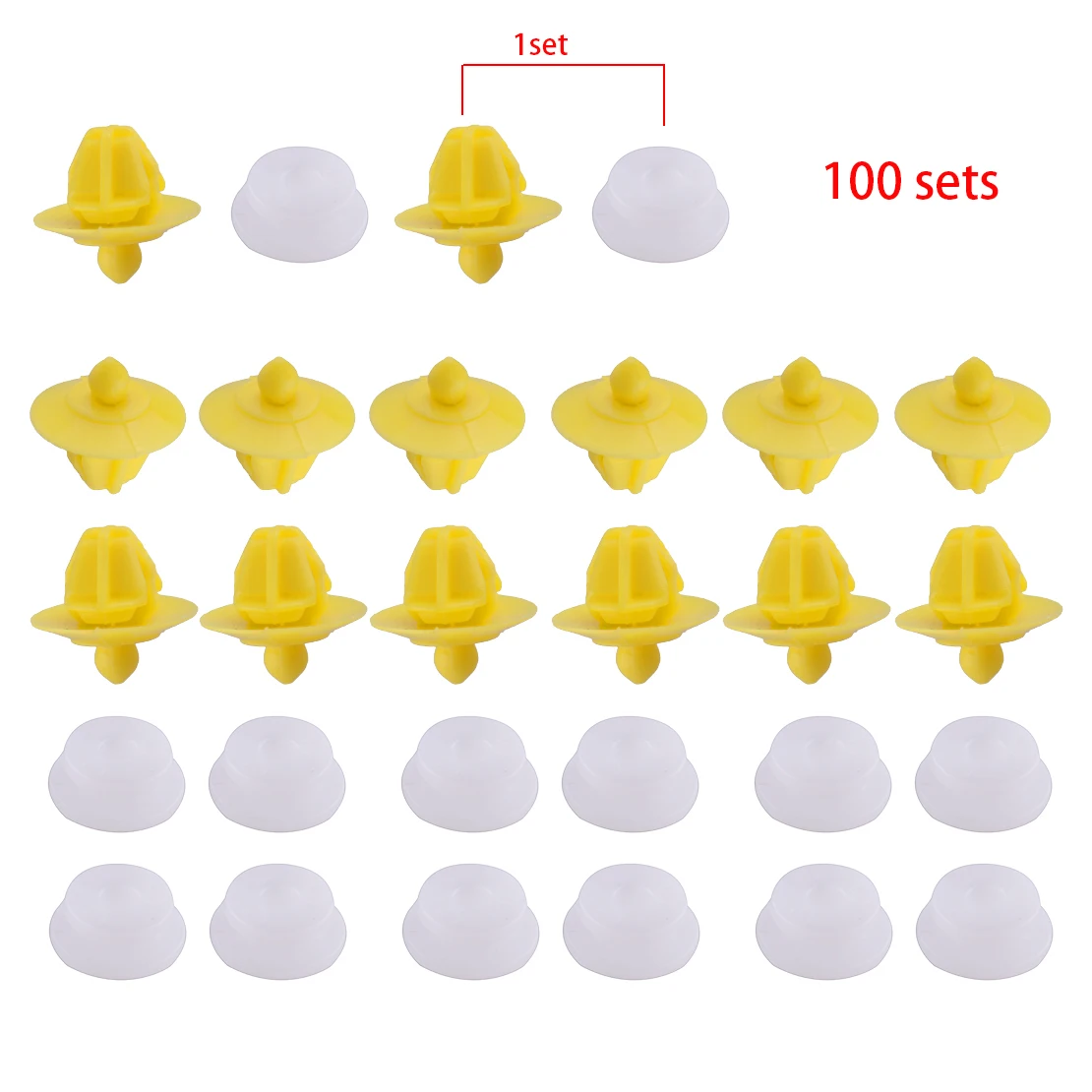 

100 шт./компл. клипсы для отделки двери автомобиля, подходят для Land Rover Discovery 3 4 Range Rover Sport Freelander 1 2