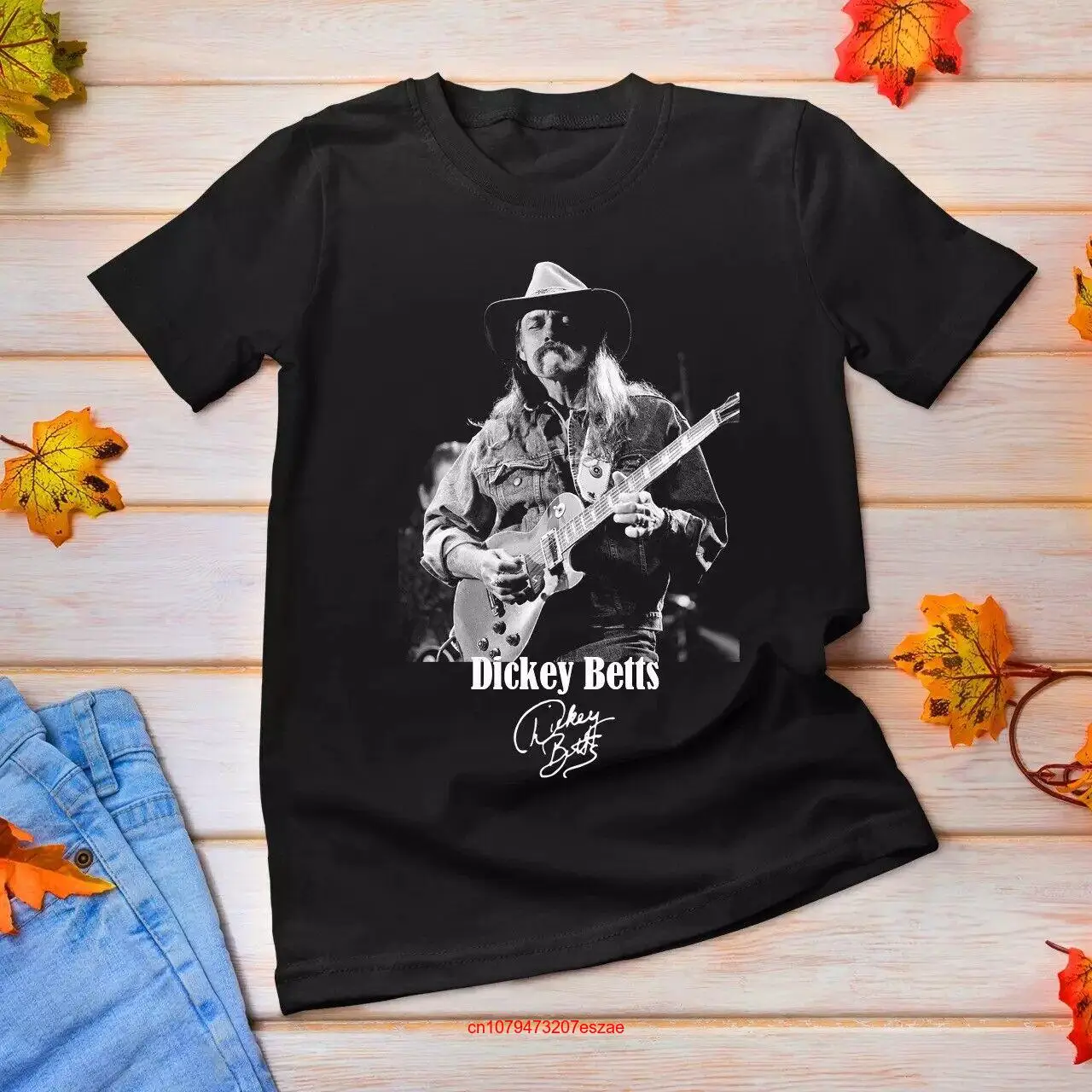 Новая хлопковая черная футболка Dickey Betts с надписью милые длинные или короткие