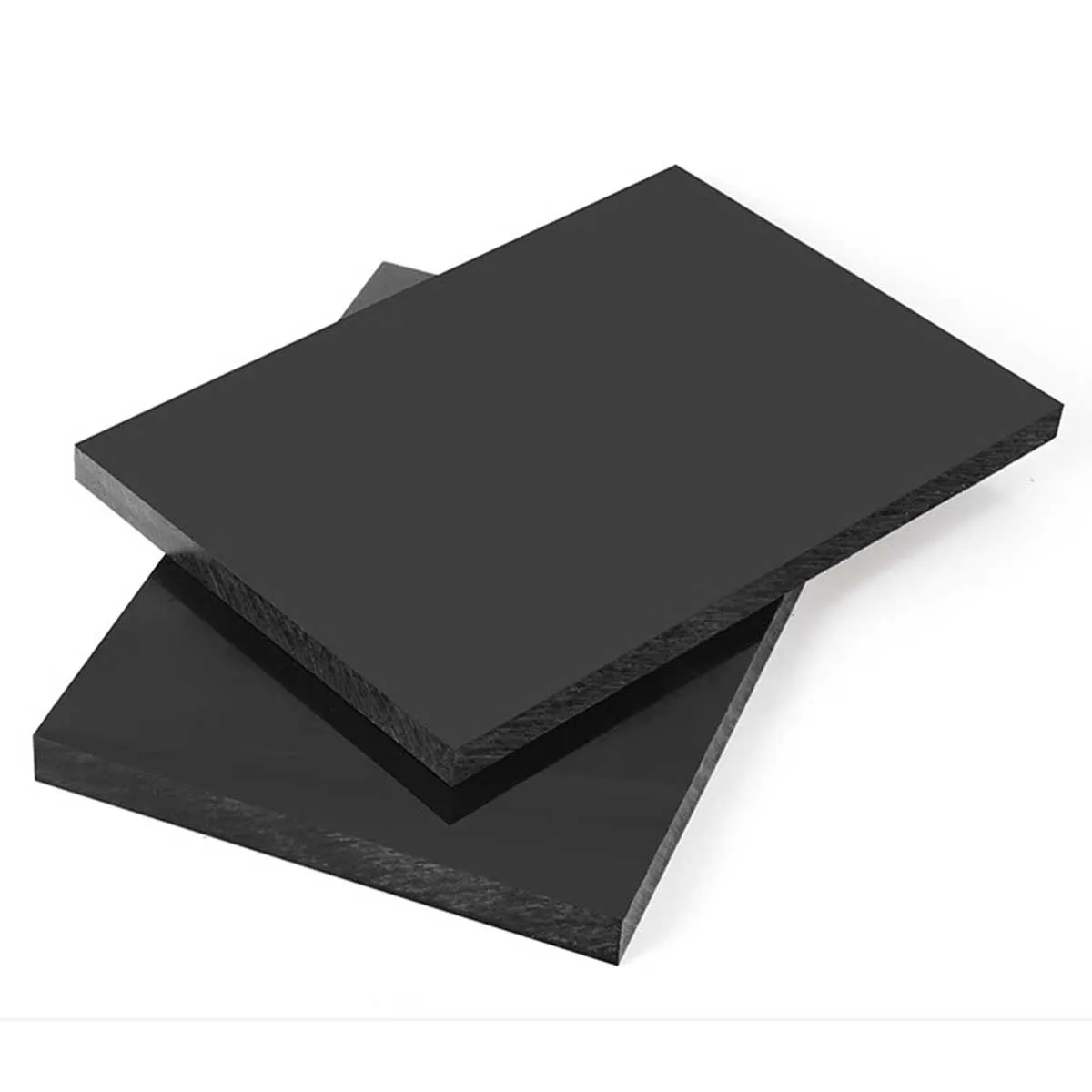 Фото Гуанлуо Черная HDPE-плита, износостойкая полиэтиленовая пластина, пластик для ручного изготовления моделей, прокладок, резки, гравировки и обработки. №3