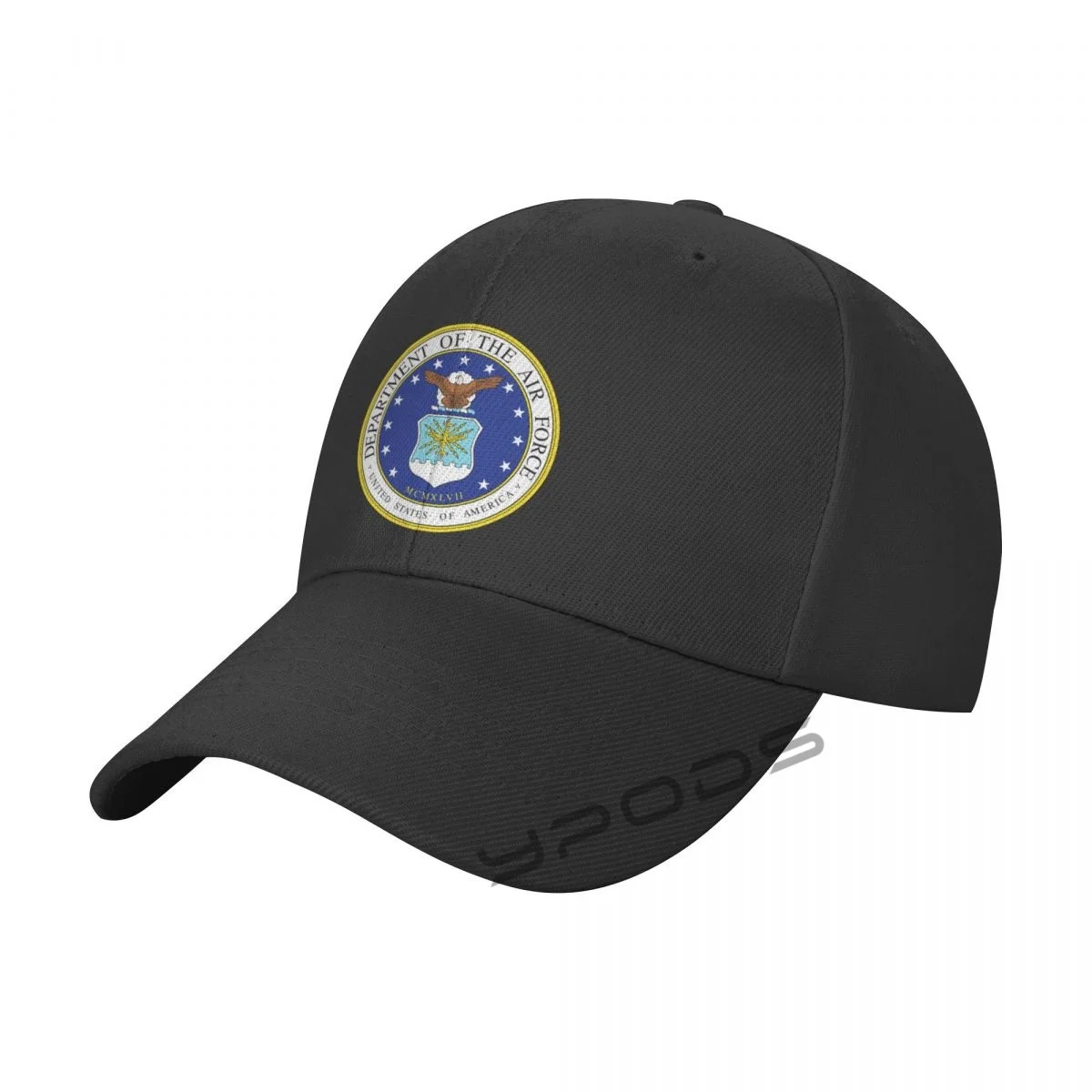 

Plain Solid Color Baseball Caps The United States Department Of The Multicolor Visor Hat Adjustable Casual Sports Hats
