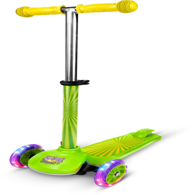 

Cartoon Style, Adjustable High Quality for Kids Cool Cat Cartoon Style High Quality Adjustable Wheel Scooter for Kids
