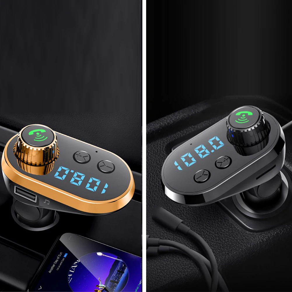 

FM-адаптер USB зарядное устройство аксессуары Bluetooth Fm-приемник Bluetooth беспроводной