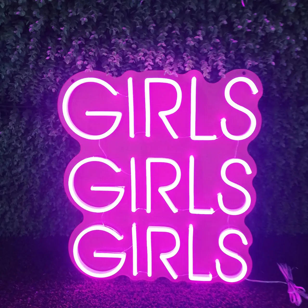 Girls Girls Girls Neon Sign Customized Home Wall Decor DIY LED Light Letter Sign Business Logo Custom Led Neon Name Signs