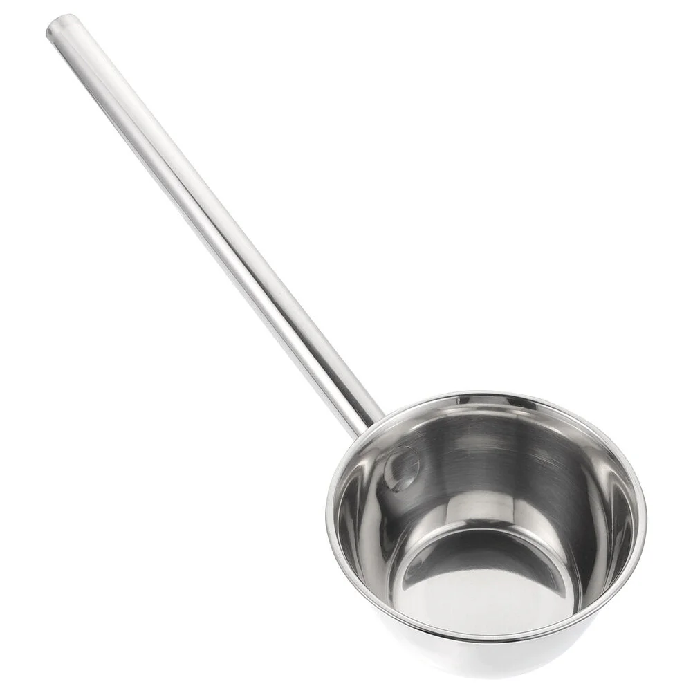 

Baby Rinse Cup Kitchen Ladles Watering Handle Long Restaurant Stainless Steel Dining Hall
