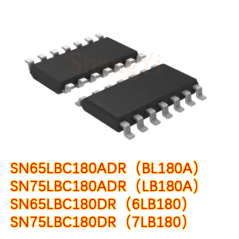 

10PCS/LOT SN65LBC SN75LBC 6 lb 7 lb 180 BL180A LB180A DR ADR patch SOP14