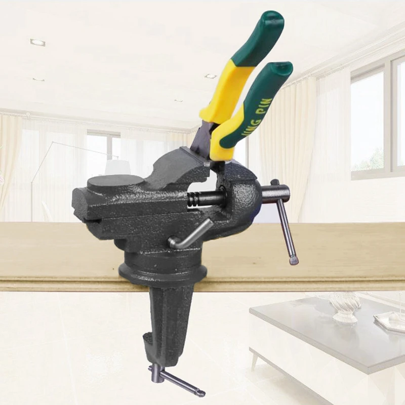 

50Mm Heavy Table Vise Bench Vice Universal Vise Desktop Vise