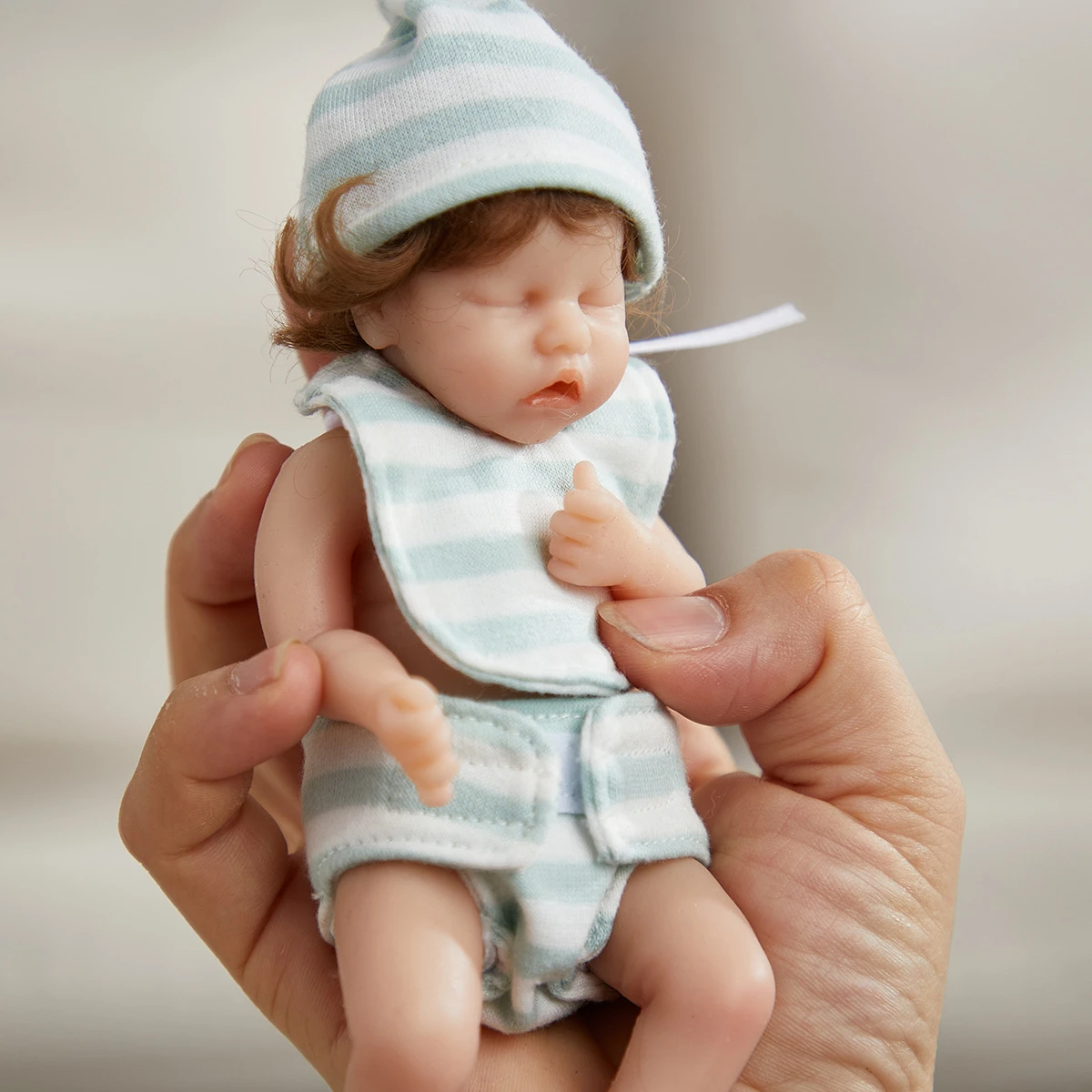 

Модные куклы-Младенцы reborn 6 дюймов, независимая станция, горячая Распродажа, все пластиковые мягкие силиконовые куклы