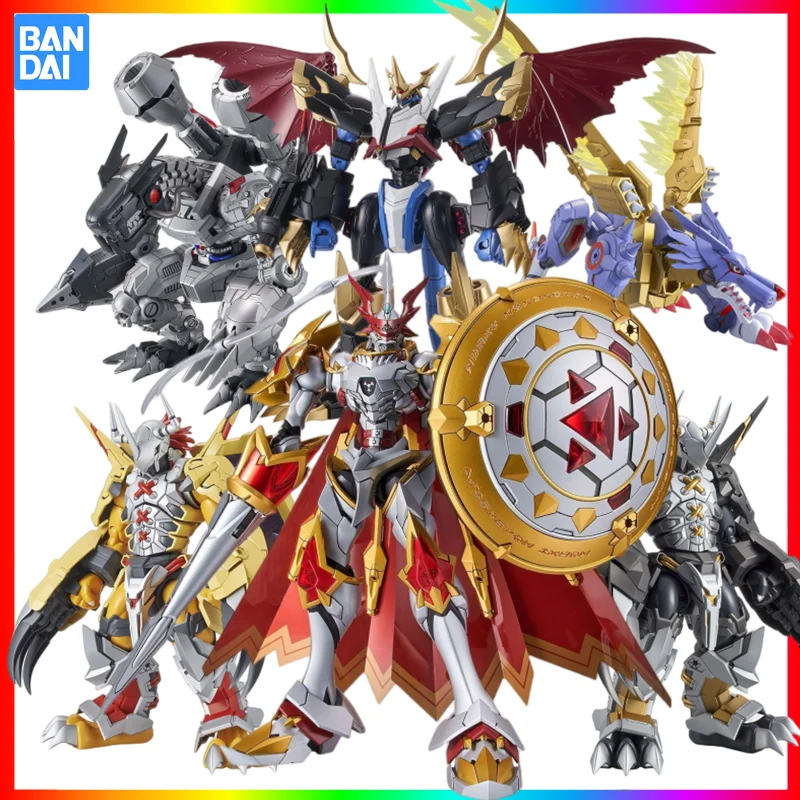 -rise Standard Anime Digimon Wargreymon Angemon Action Figure Assembly Model Collectible Toys