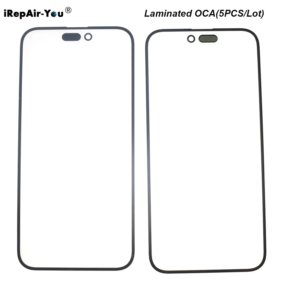 

5PCS Screen Front Outer Glass Lens for iPhone 14 Pro Max LCD Touch Panel Lamilated OCA Glue Replacement For iPhone 14 Plus
