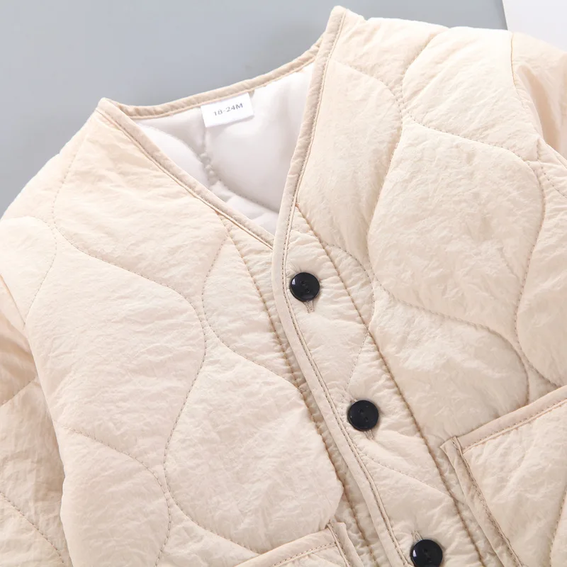 Criscky New Winter Children Keep Warm Clothes Kids Boys Girls Thicken Cotton Jacket Pants 2Pcs Baby Infant Casual Tracksuits