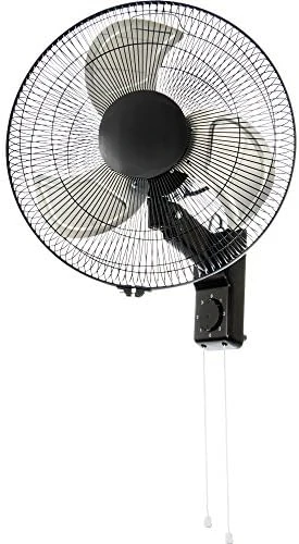 

Active Air Whisper Quiet Heavy Duty 16" Wall Mount , Black