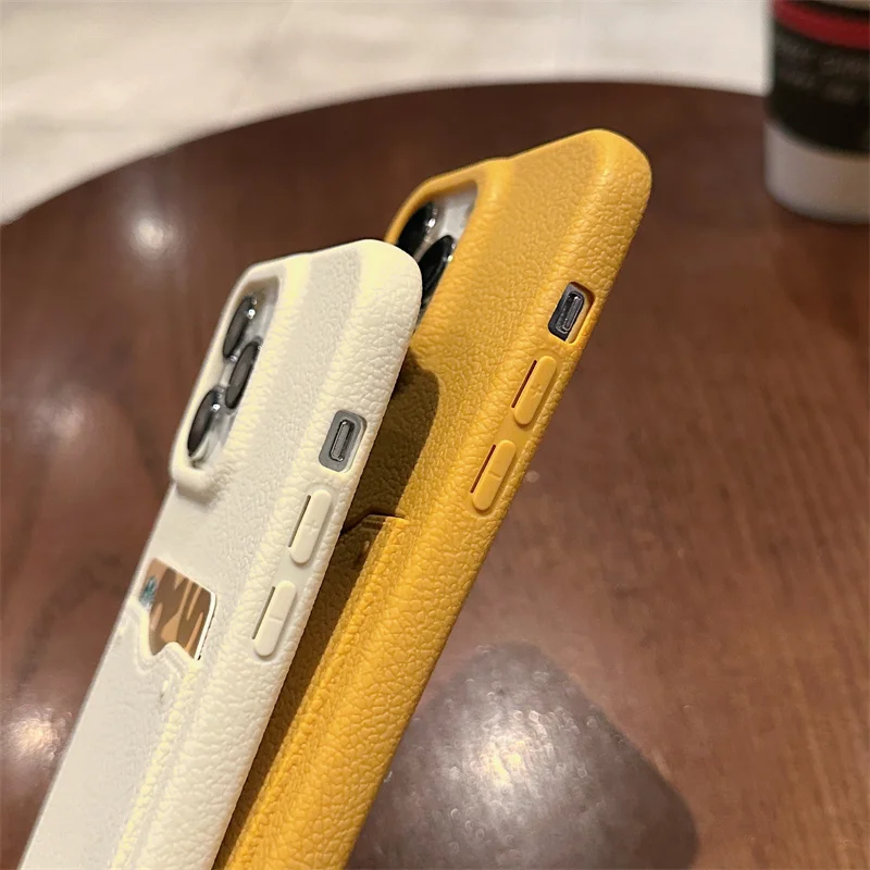 Фото Модный чехол для телефона с отделением для карт ярких цветов для iPhone 16 Pro Max 15 Pro 14 13 Pro Max Защитная силиконовая задняя крышка для камеры №5