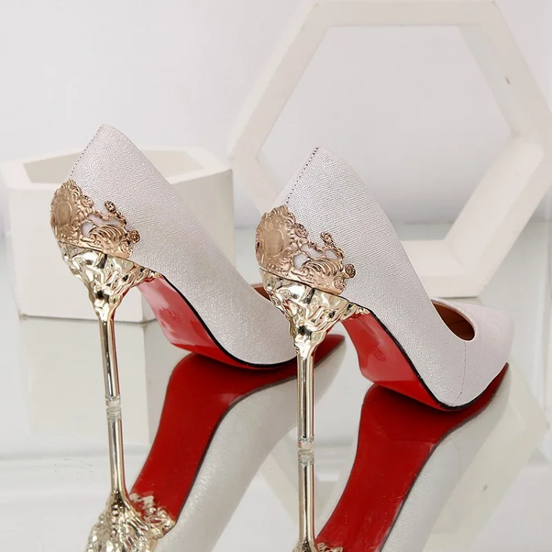 

2022 г., летние пикантные женские свадебные туфли на высоком каблуке-шпильке с острым носком из сатина Роскошные Брендовые женские туфли, Нови...