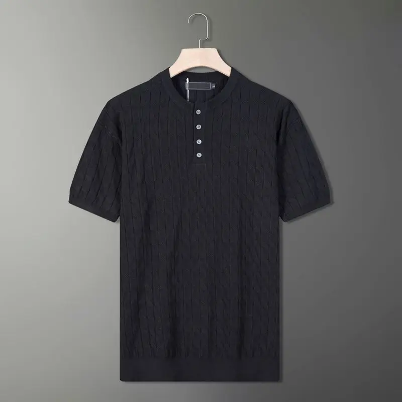 

Однотонная футболка с коротким рукавом, Корейская Облегающая рубашка, уличная одежда, Высококачественная трикотажная футболка с надписью для мужчин, R19