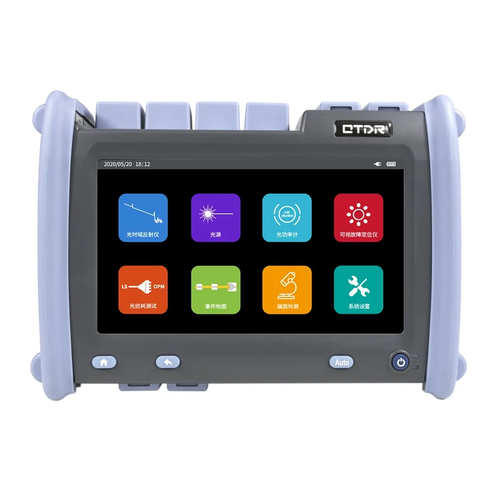 NK6800-S1 OTDR SM 1310nm/1550nm Multi-function high-performance intelligent 7-inch touch screen OTDR with OPM VFL LS and more