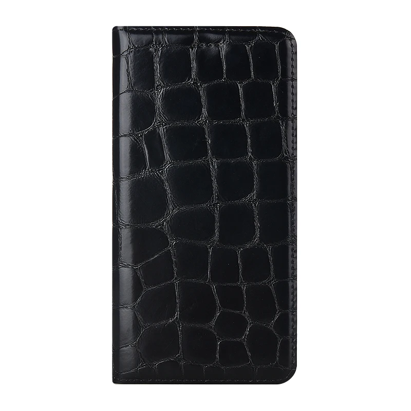 

Pearl grain genuine leather Case For iPhone 11 12 13 14 Pro Max Mini 6 6s 7 8 Plus XR XS Max SE wallet flip magnetic cover