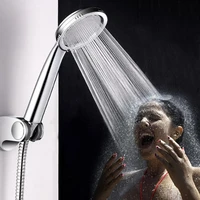 high pressure shower head abs water saving powerful rain showerhead pressurized nozzle shower head bathroom accessories