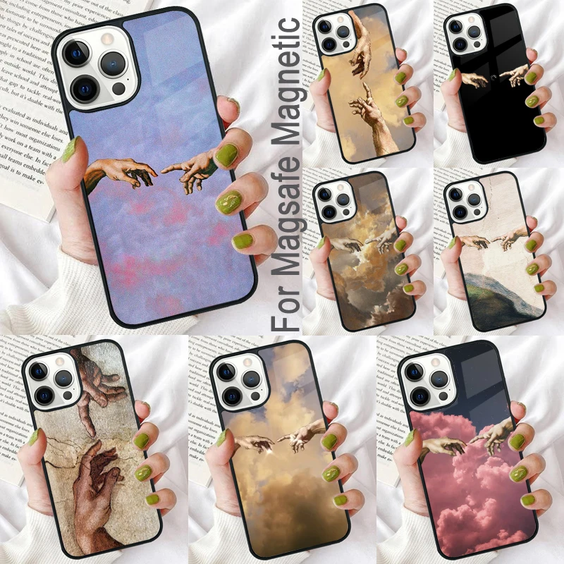 Забавный Магнитный чехол для телефона с изображением героев мультфильма