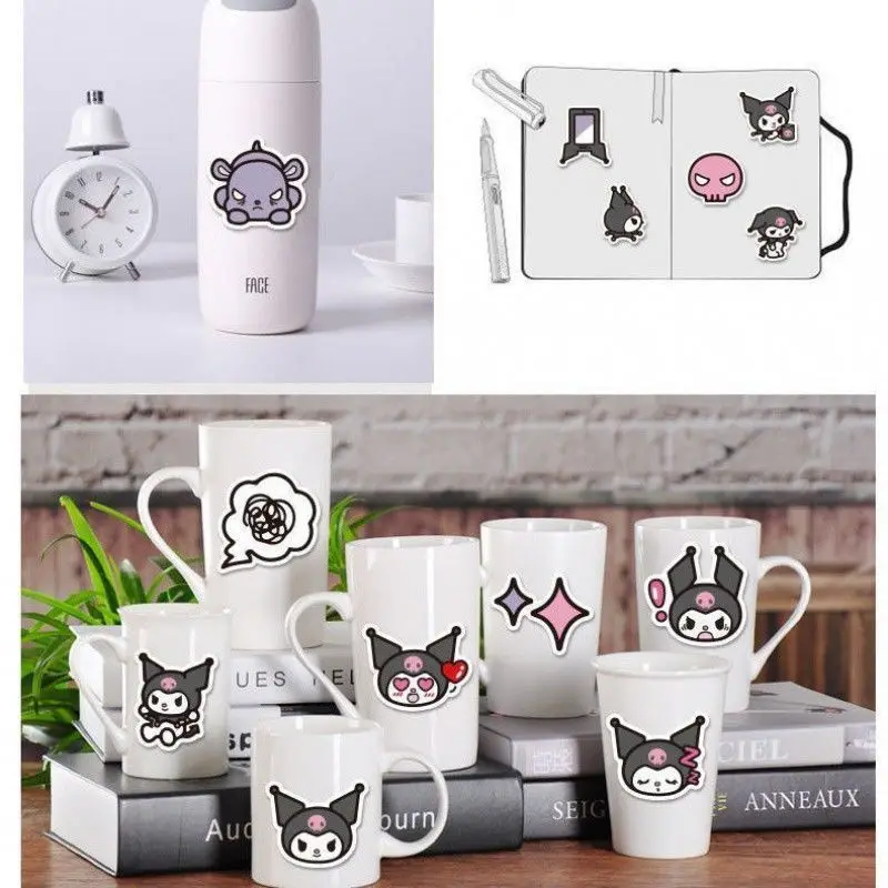 100 шт. стикеры Hello Kitty Kulomi материал наклейка водонепроницаемый Дорожный чемодан