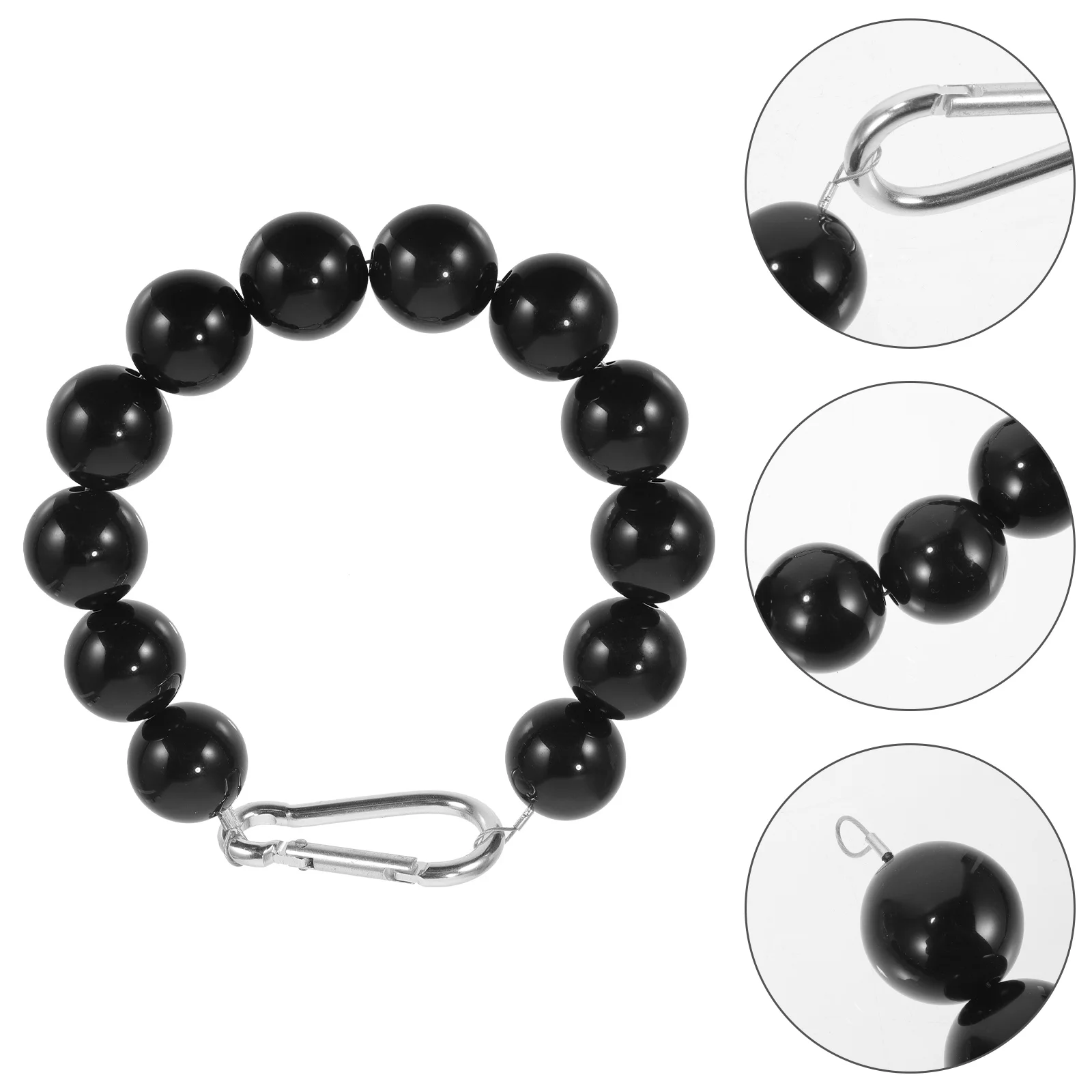 

Flagpole Retaining Ring Replacement Necklace Beaded Retainer Accessory Stainless Steel Chain
