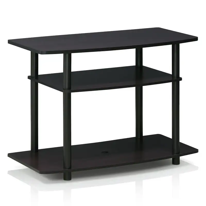 

Turn-N-Tube No Tools 3-Tier Stand, Dark Walnut